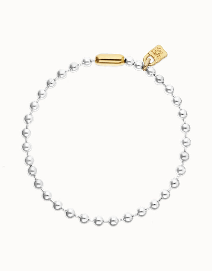 Palpito Beat Two Tone Bead Necklace