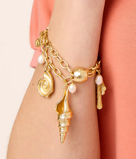 Seashore Toggle Bracelet Gold