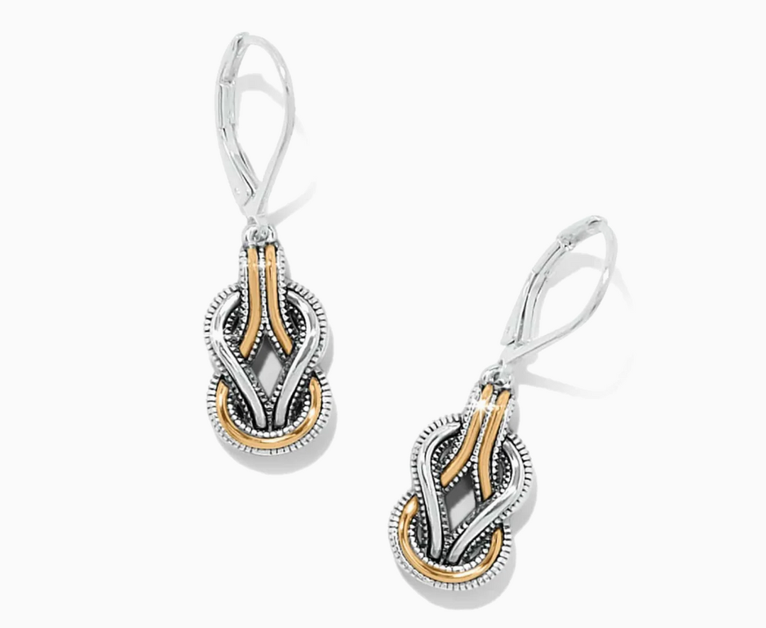 Interlok Harmony 2TN Leverback Earrings