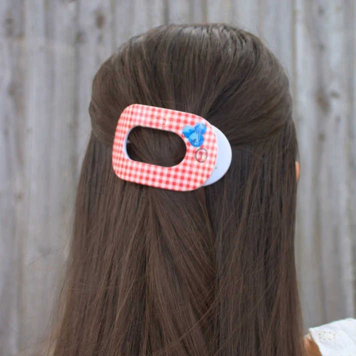 Small Flat Round Clip Blueberry Farms