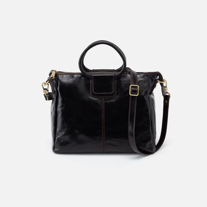 Sheila Medium Satchel Black