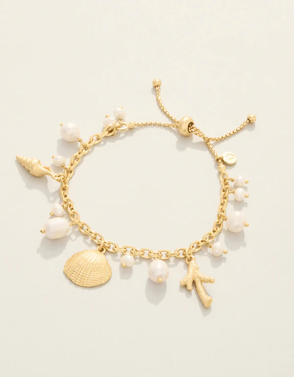 Seashore Slide Bracelet Pearl