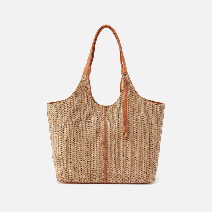 La Jolla Tote Meadow Woven Straw