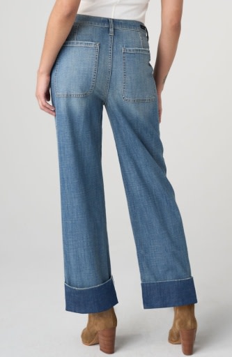 High Rise Relaxed Straight w/ Utility Pockets 27" Inseam