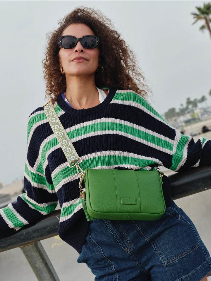 Pom Pom London City Slim Bag Frog Green