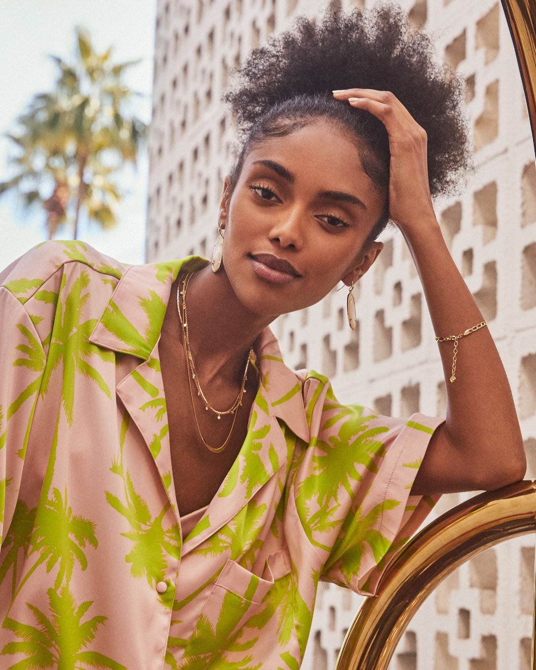 Amelia Chain Necklace Gold