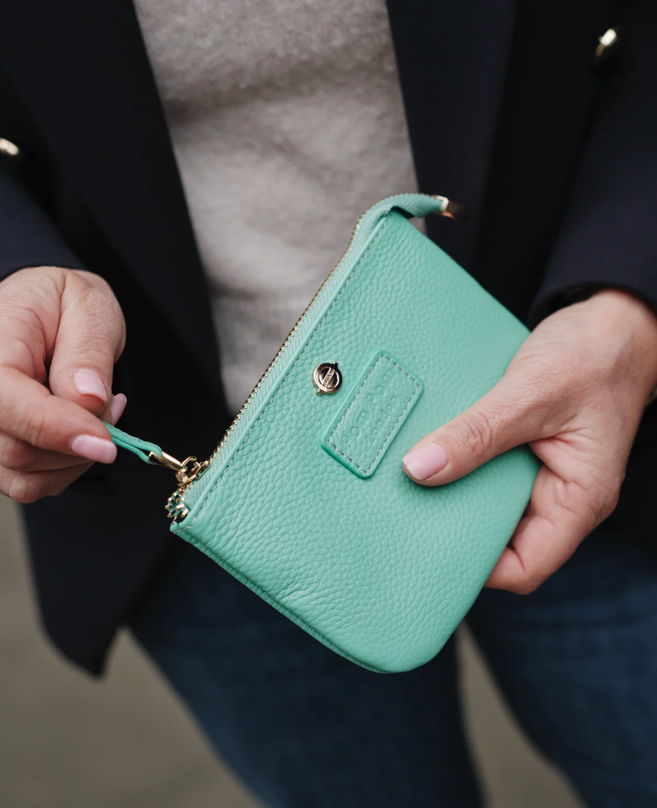 Chelsea Coin Purse Waterloo and City Line Aqua