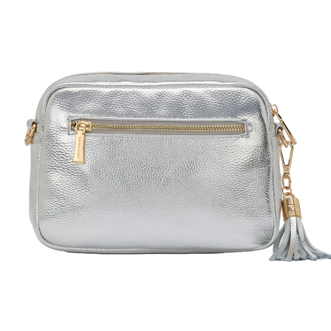 City Bag Metallic Silver