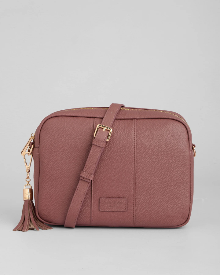 Pom Pom London City Plus Bag Dusky Orchid