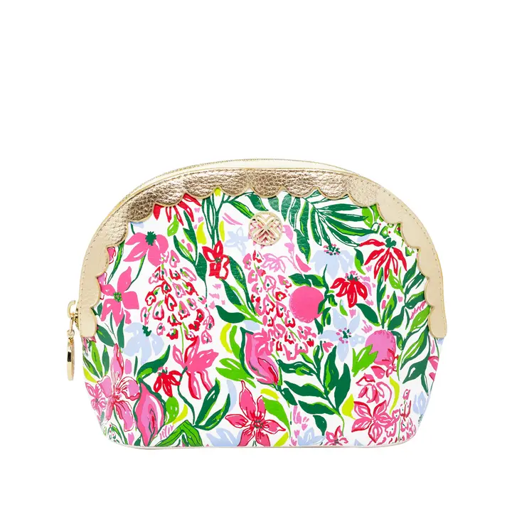 Scallop Pouch Set Glowing Gardens Feeling Poppy