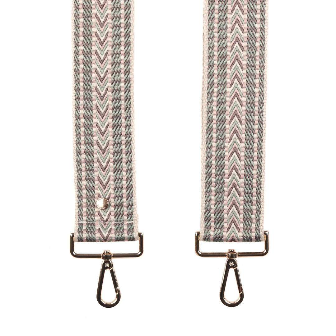 Pom Pom Strap Mint Green Tribal