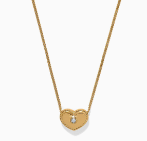 Illumina Celeste Heart Petite Necklace Gold