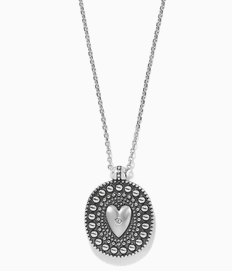 Pretty Tough Gem Black Necklace