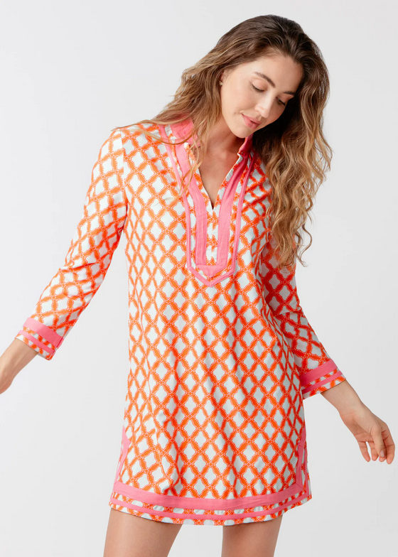 Sunset Oasis Tunic Dress