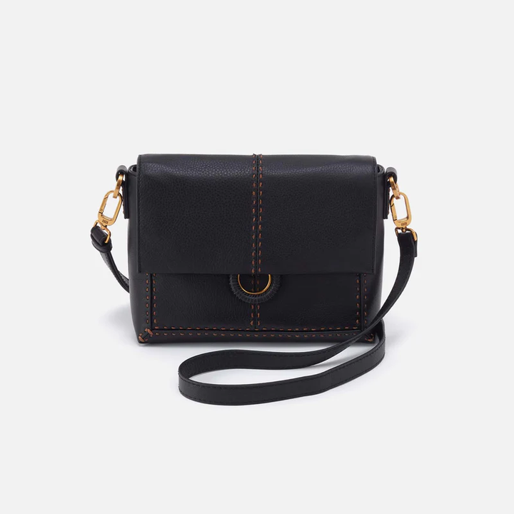 Austin Flap Crossbody Black