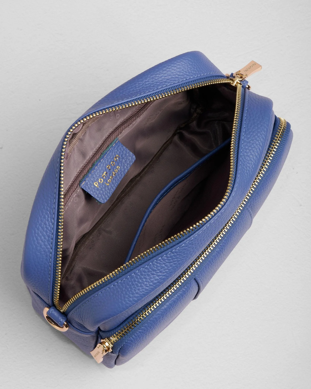 Pom Pom London Original Plus Bag Lupin Blue