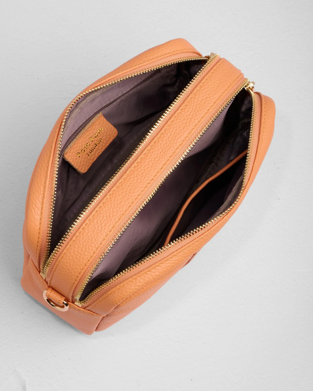 Pom Pom London City Duo Bag Mango Tango