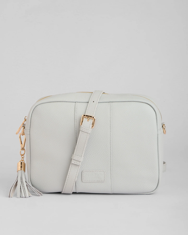 Pom Pom London City Plus Bag Salt Grey