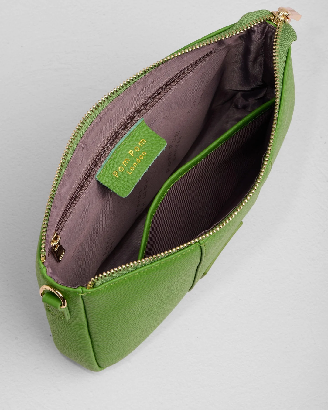 Pom Pom London City Slim Bag Frog Green