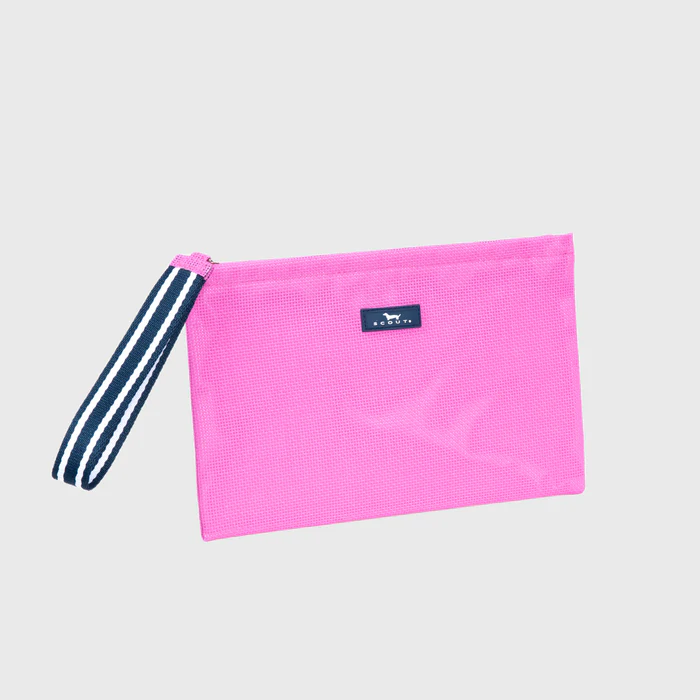 Cabana Wristlet Red Violet Woven