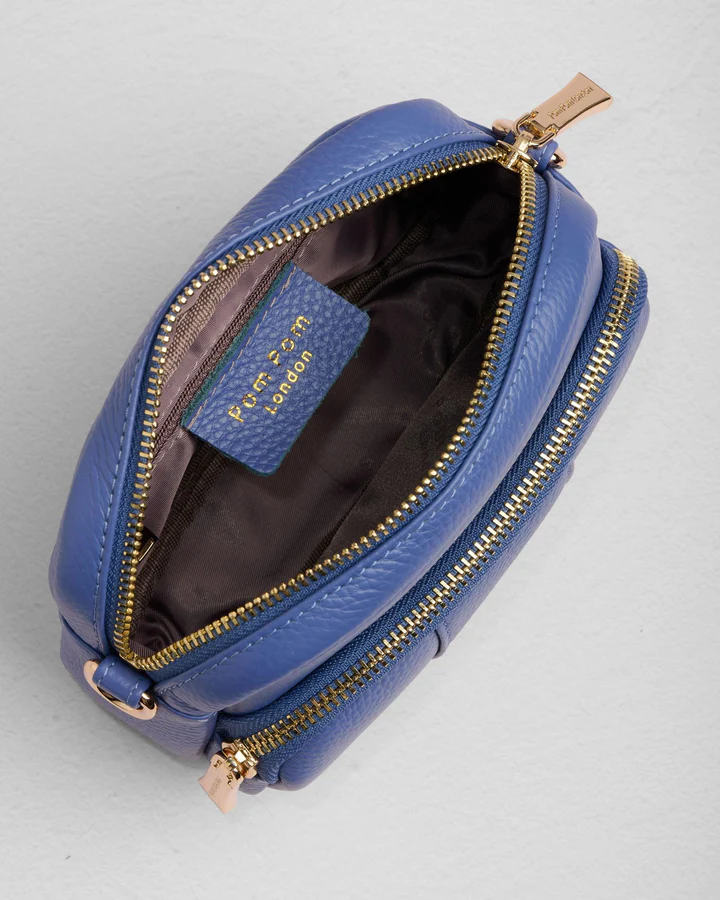 Pom Pom London Original Bag Lupin Blue