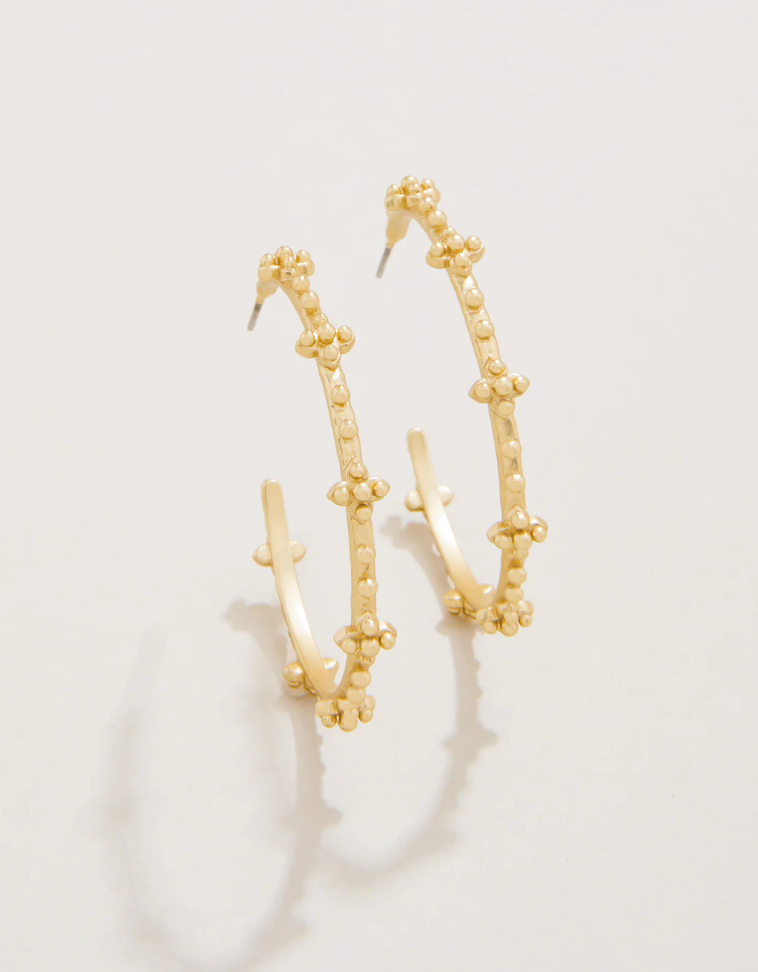 Richmond Hill Hoop Earrings 40 mm Gold
