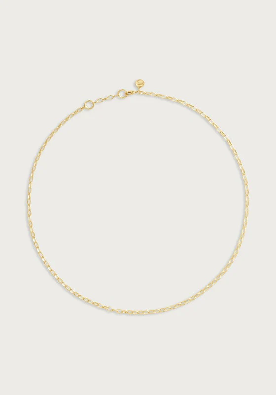 Anabel Aram Pendant Chain Necklace Gold
