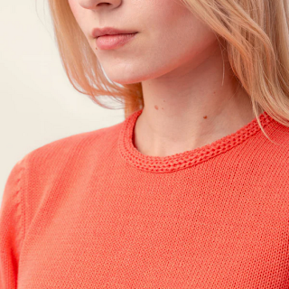 Sofia Fringe Sweater Emberglow