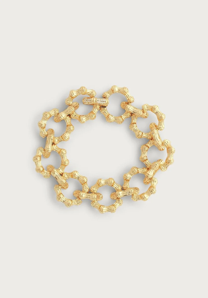 Anabel Aram Bamboo Chain Bracelet