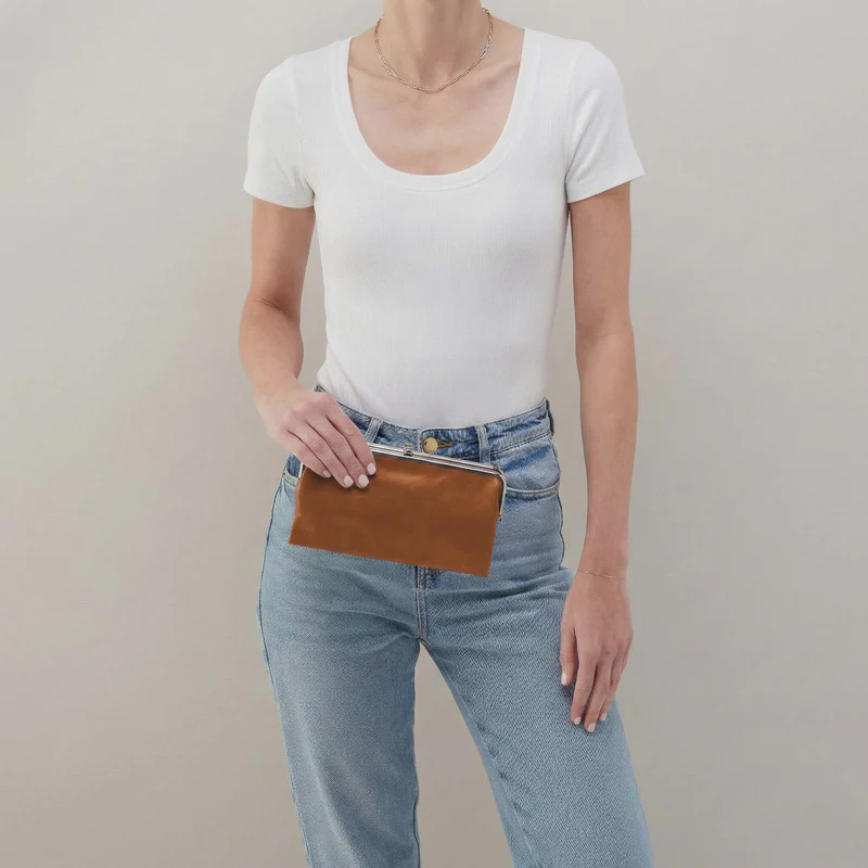 Lauren Clutch Wallet Truffle