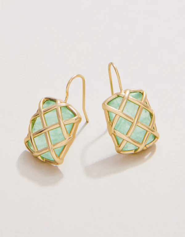 Stonevale Earrings Green