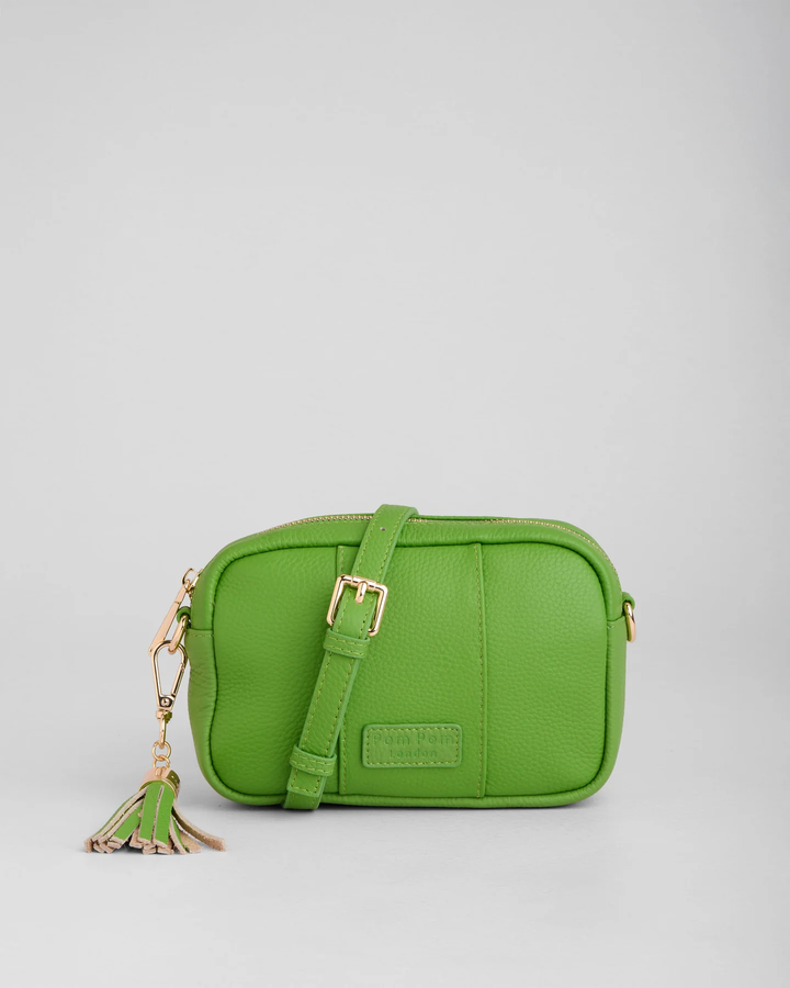 Pom Pom London City Mini Bag Frog Green