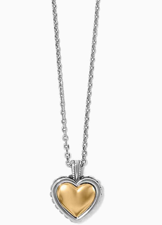 Pretty Tough Bold Heart Petite Necklace