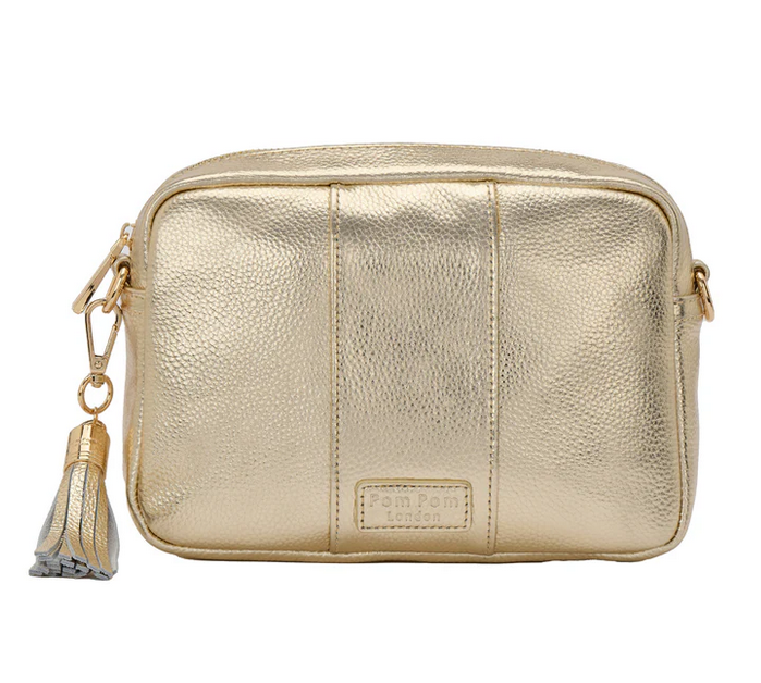 City Bag Metallic Gold