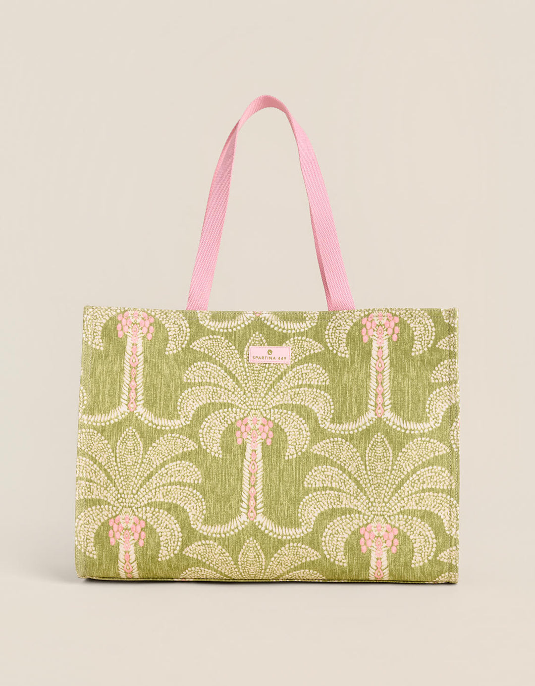 Market Tote Castillo Green Palms