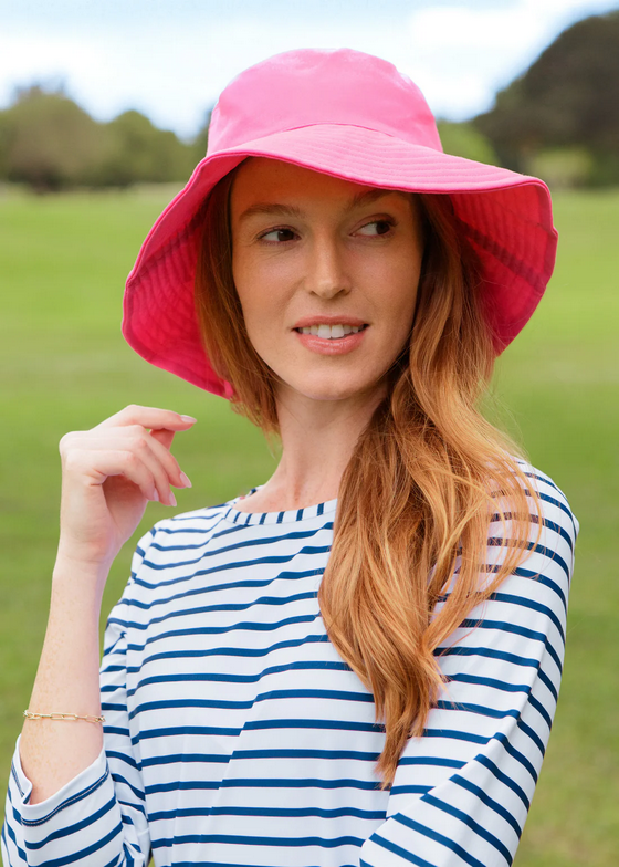Raspberry Bucket Hat O/S