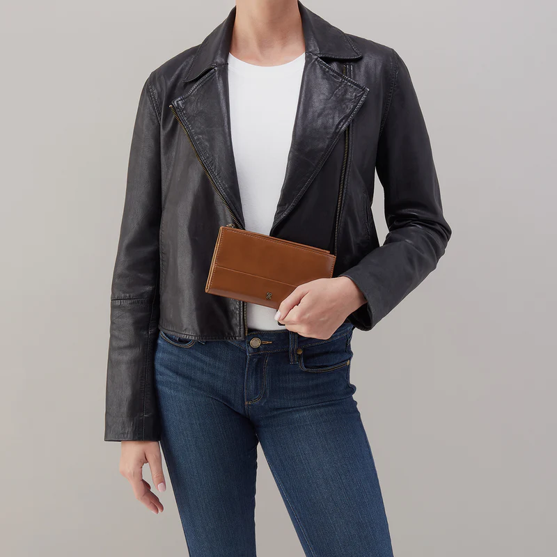 Jill Large Bifold Wallet Truffle