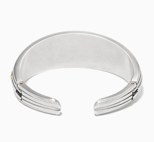 Ferrara Deco Hinged Bangle