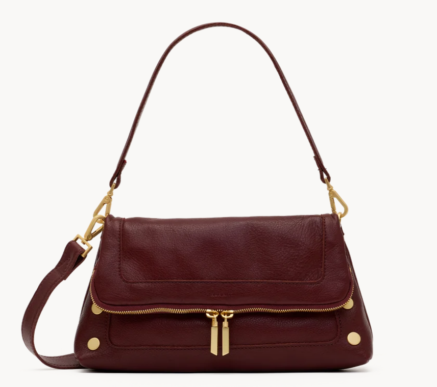 Beverly Medium Cherrywood Pebble Brushed Gold