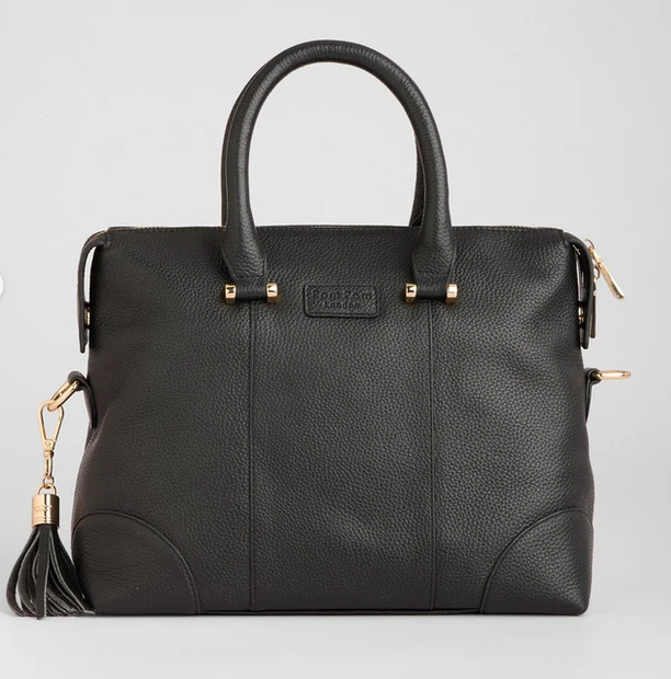 Pom Pom London Greenwich Bag Black