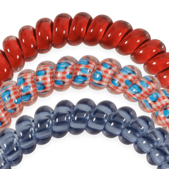 3 Pack Small Hair Ties Blueberry Farms