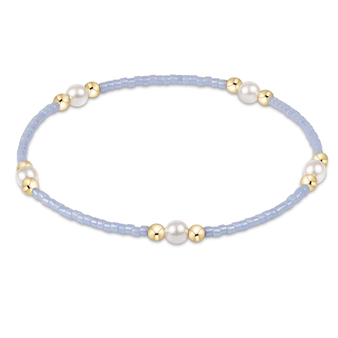 Hope Purpose Pearl Bracelet Oceam Mist