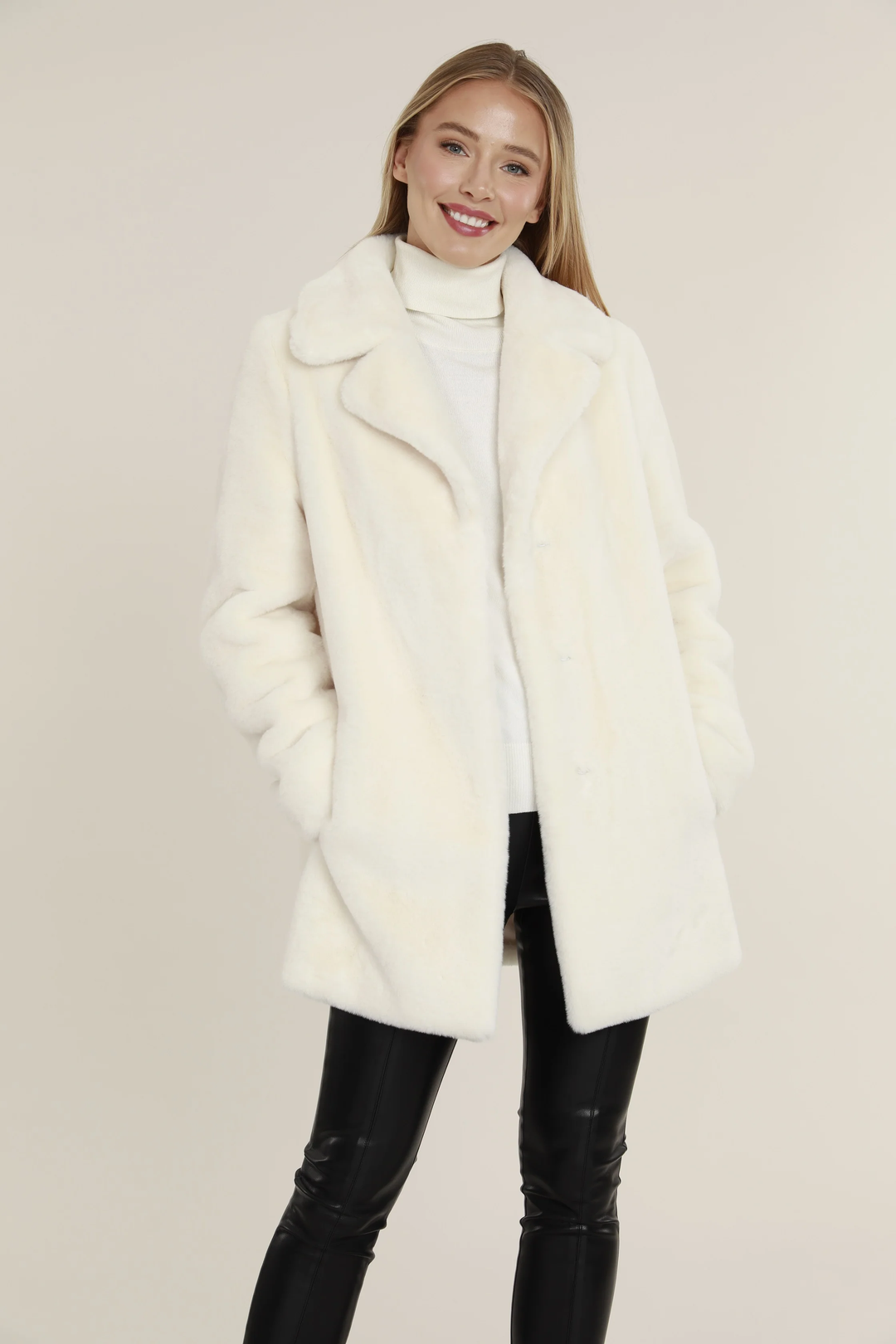 Faux Fur Coat