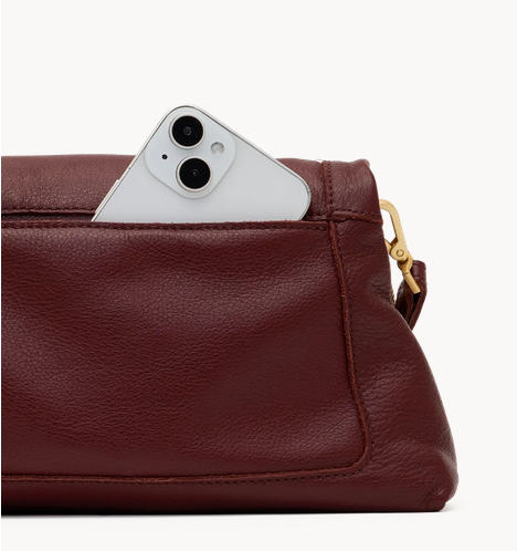 Beverly Medium Cherrywood Pebble Brushed Gold