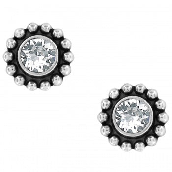Twinkle Mini Post Earrings Silver