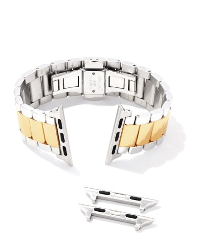 Dira 3 Link Watch Band Two Tone