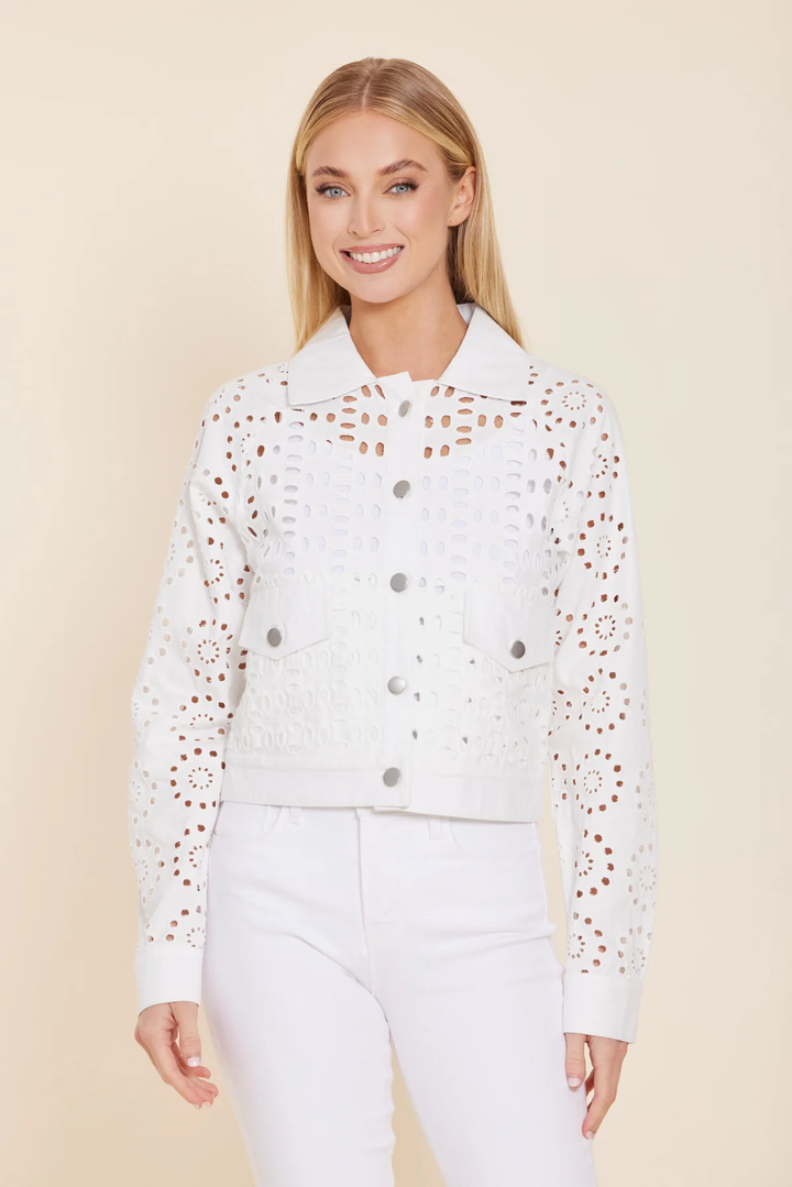 Eyelit Jacket White