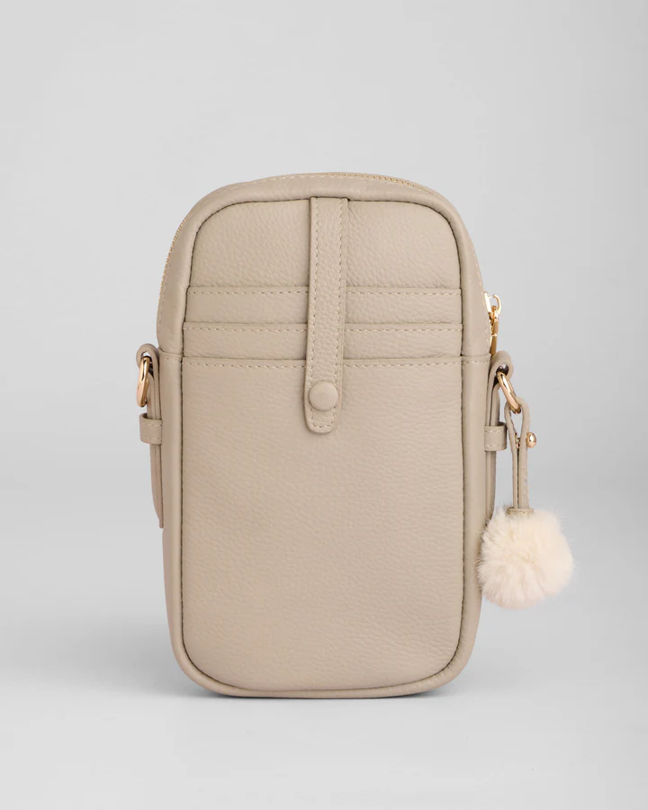 Eaton Phone  Bag Stone &amp; Maple