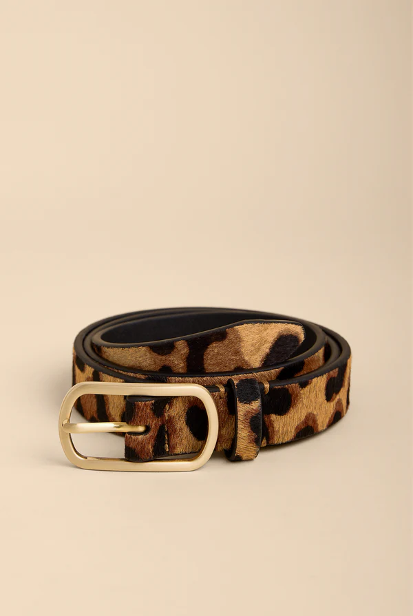 Siren Thin Belt Leopard L