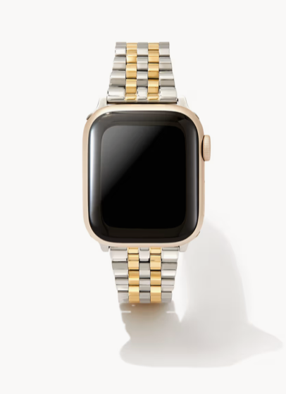 Alex 5 Link Watch Band Two Tone